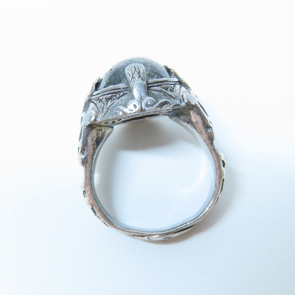 実際に弊社で買取させて頂いた【ギャラ付き】ZOCALO/ソカロ イスラミックラウンド リング 17.5号の画像 5枚目