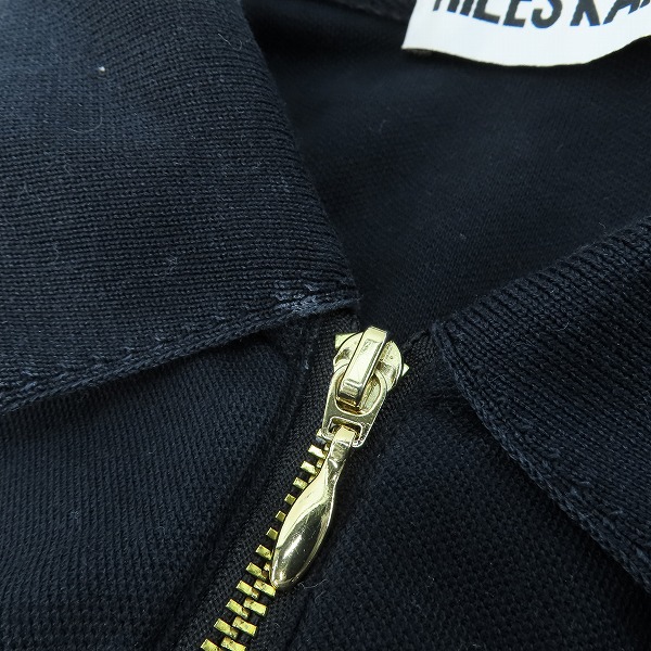 実際に弊社で買取させて頂いたFRED PERRY/フレッドペリー MILES KANE ハーフジップ 半袖ポロシャツ/カットソー/Sの画像 7枚目