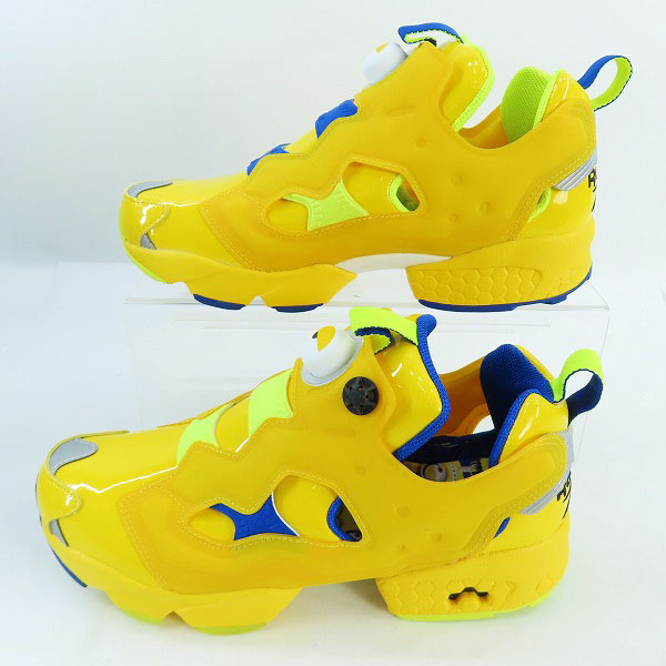 実際に弊社で買取させて頂いた【未使用】Reebok×MINIONS/リーボック×ミニオンズ INSTAPUMP FURY MU/インスタポンプ フューリー FY3404/27の画像 3枚目