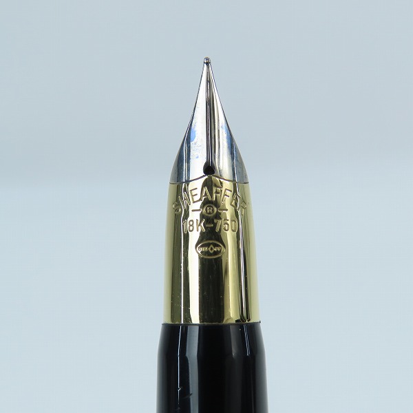 実際に弊社で買取させて頂いたSHEAFFER/シェーファー 万年筆 ペン先18K-750 の画像 1枚目