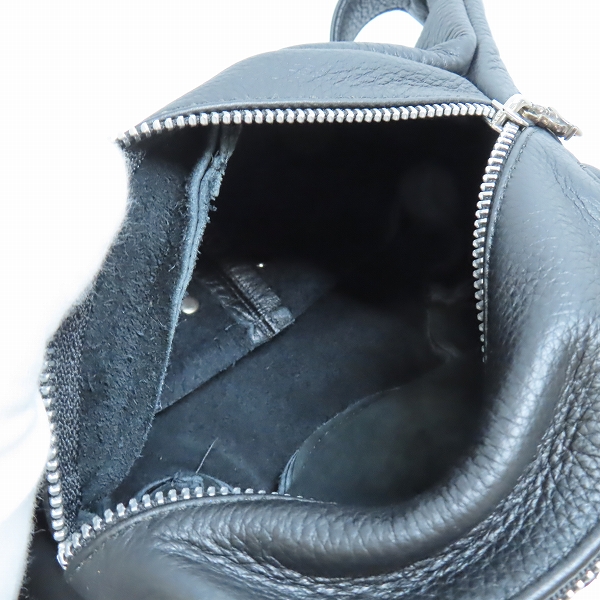 実際に弊社で買取させて頂いたCHROME HEARTS/クロムハーツ SNAT PACK #1 スナットパック レザーウエストバッグの画像 3枚目