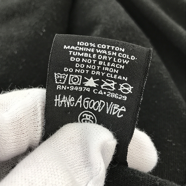 実際に弊社で買取させて頂いたSTUSSY×FRAGMENT DESIGN/ステューシー ONE WORLD ONE HEART TEE 東日本大震災チャリティ Tシャツ Lの画像 3枚目