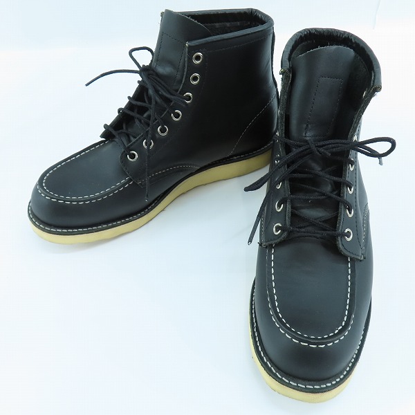 実際に弊社で買取させて頂いたREDWING/レッドウィング モックブーツ/アイリッシュセッター ブラック 8130/8.5D