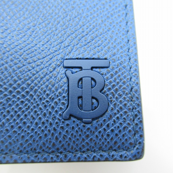 実際に弊社で買取させて頂いたBURBERRY/バーバリー TBロゴ 二つ折り ロングウォレット/長財布 8069733の画像 3枚目