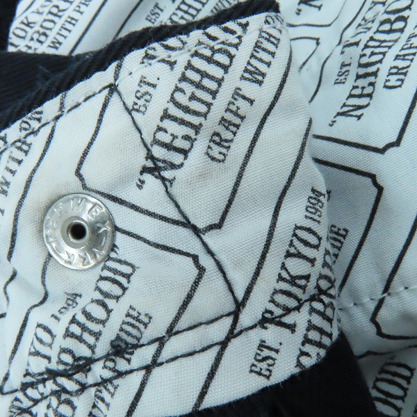 実際に弊社で買取させて頂いたNEIGHBORHOOD/ネイバーフッド ワークワイドパンツ 222SPNH-PTM01/Mの画像 8枚目
