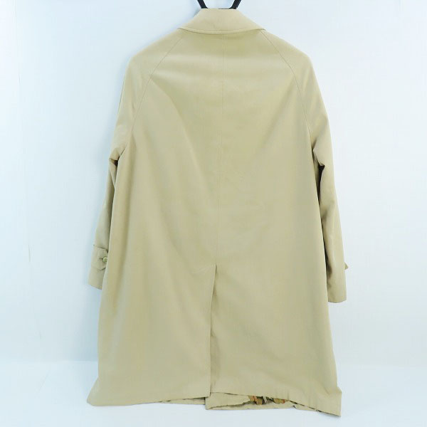 実際に弊社で買取させて頂いたBurberry's/バーバリーズ 裏地チェック柄 ステンカラーコート の画像 1枚目