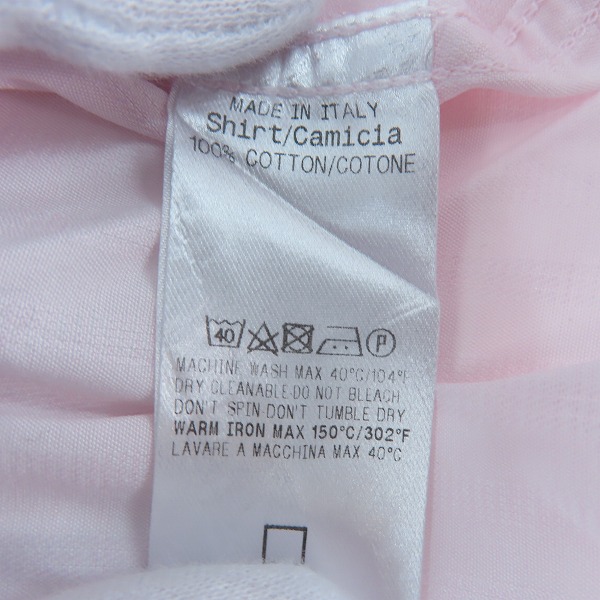 実際に弊社で買取させて頂いたGUCCI/グッチ  ストライプ 長袖シャツ 40 15-3/4の画像 4枚目