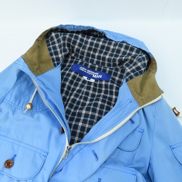実際に弊社で買取させて頂いたJUNYA WATANABE MAN COMME des GARCONS/ジュンヤワタナベ コムデギャルソン マウンテンジャケット WI-J025/AD2011/XSの画像 2枚目