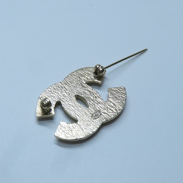 実際に弊社で買取させて頂いたCHANEL/シャネル ココマーク ブローチの画像 4枚目