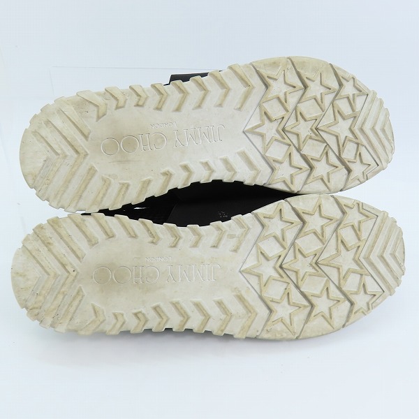 実際に弊社で買取させて頂いたJIMMY CHOO/ジミーチュウ OAKLANDスニーカー/スリッポン 42の画像 2枚目