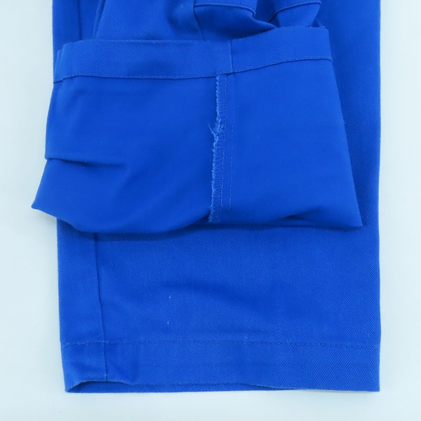 実際に弊社で買取させて頂いたdickies/ディッキーズ ムラサキスポーツ別注 ダブルニーシェフパンツ カラーパンツ ブルー 14764500/Mの画像 6枚目