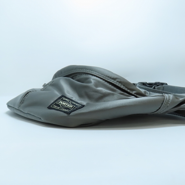 実際に弊社で買取させて頂いた(1)PORTER/ポーター TANKER WAIST BAG (S) タンカー ウエストバッグ S シルバーグレー/622-06629の画像 2枚目