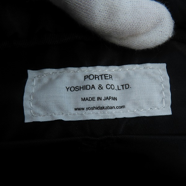 実際に弊社で買取させて頂いたPORTER/ポーター ウェスト/ボディバッグ ブラックの画像 4枚目