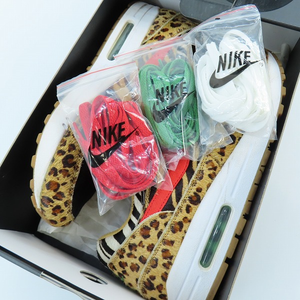 実際に弊社で買取させて頂いたNIKE×ATMOS/ナイキ×アトモス AIR MAX 1 DLX/エアマックス1 アニマルパック 2.0 AQ0928-700/26.5の画像 8枚目