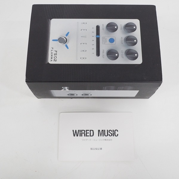 実際に弊社で買取させて頂いたFLAMMA/フランマ FS02 REVERB デジタル・リバーブ エフェクター【動作確認済】の画像 7枚目
