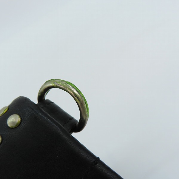 実際に弊社で買取させて頂いたHYSTERIC GLAMOUR/ヒステリックグラマー スタッズ 二つ折り財布の画像 7枚目