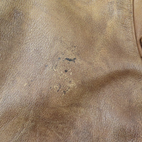 実際に弊社で買取させて頂いたSCHOTT/ショット クラシックレーサー レザーライダースジャケット 3141010/Lの画像 6枚目