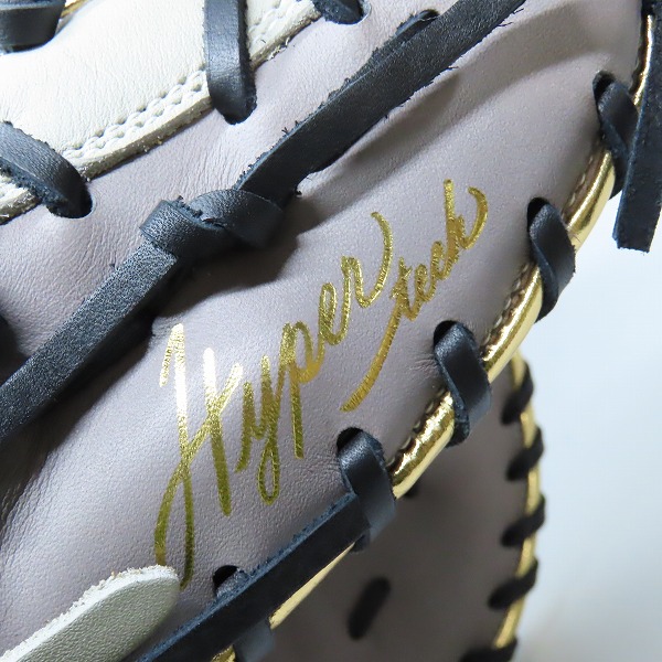 実際に弊社で買取させて頂いたRawlings/ローリングス 軟式 HYPER TECH COLOR SYNC ファーストミット GR4FHTCM53の画像 4枚目
