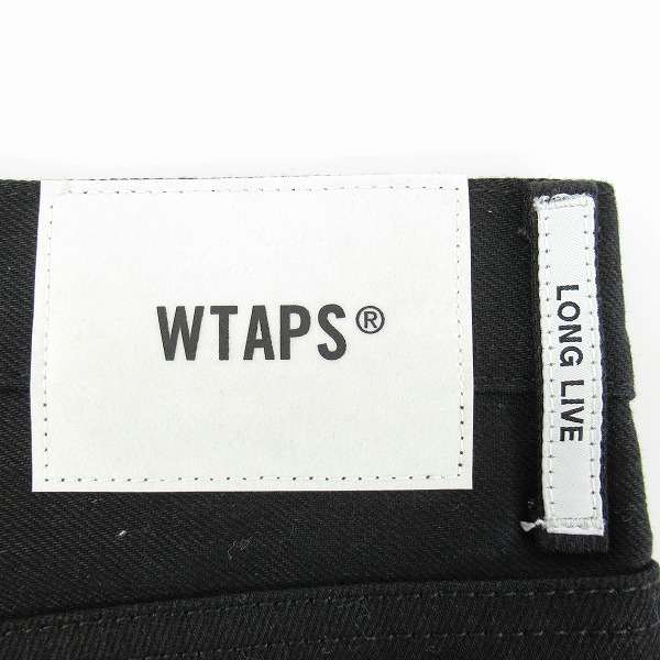 実際に弊社で買取させて頂いたWTAPS/ダブルタップス 21AW BLUES SKINNY/TROUSERS/COTTON. DENIM/デニムパンツ 212BRDT-PTM04/1の画像 2枚目