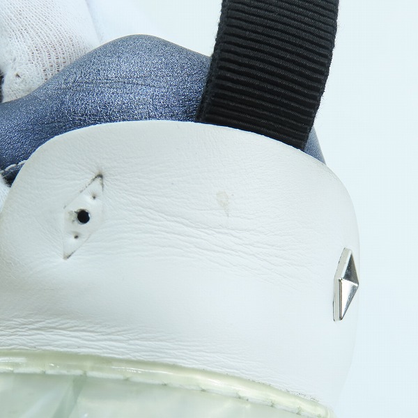 実際に弊社で買取させて頂いたJIMMY CHOO/ジミーチュウ DIAMOND/ダイヤモンド クリアソール スニーカー ブルー/41の画像 8枚目