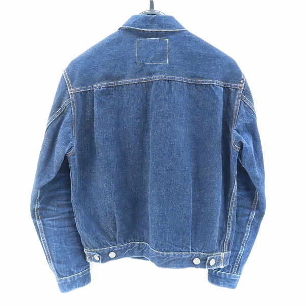 実際に弊社で買取させて頂いたTHE FLAT HEAD/フラットヘッド デニムジャケット 6002W/40の画像 1枚目