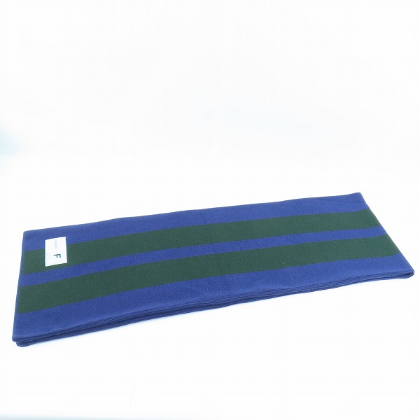 実際に弊社で買取させて頂いたDESCENDANT/ディセンダント NECK WAMER MUFFLER/ストライプ柄マフラーの画像 2枚目