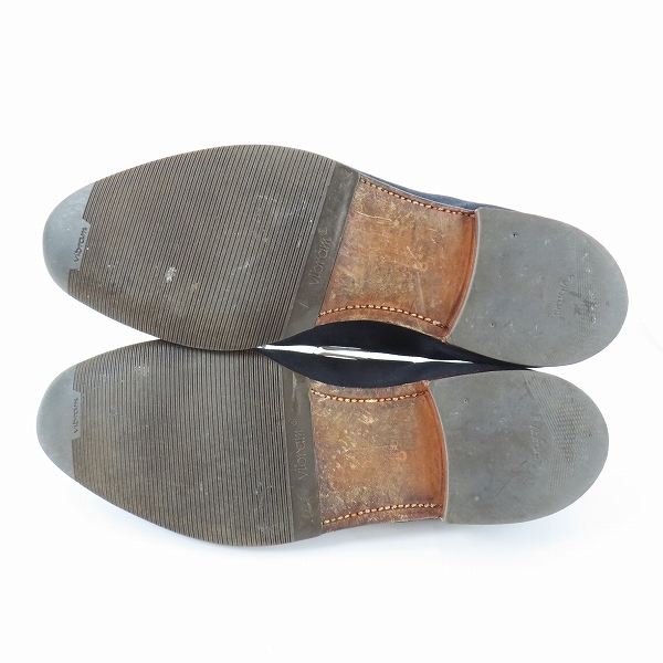 実際に弊社で買取させて頂いたCROCKETT&JONES/クロケット&ジョーンズ ALDERNEY スエード タッセル ローファー /8.5Eの画像 2枚目