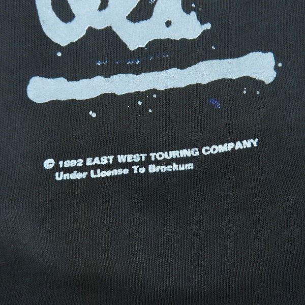 実際に弊社で買取させて頂いたBOBDYLAN/ボブディラン ヴィンテージ 92年 Tour バンドTシャツ /Lの画像 4枚目