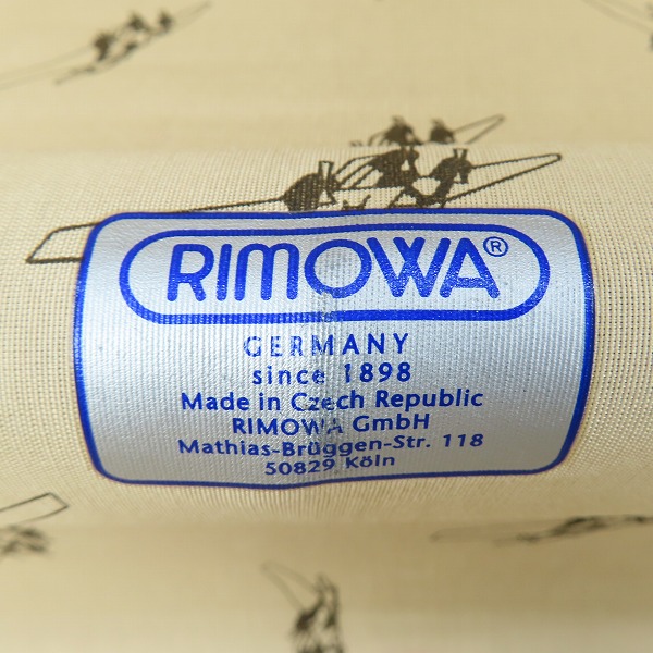 実際に弊社で買取させて頂いたRIMOWA×UNITED ARROWS/リモワ×ユナイテッドアローズ サルサ ECRU/エクリュ 4輪マルチホイール/キャリーケース 104L 895.43の画像 7枚目