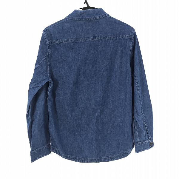 実際に弊社で買取させて頂いたPS Paul Smith/ピーエスポールスミス デニム シャツジャケット/Sの画像 1枚目