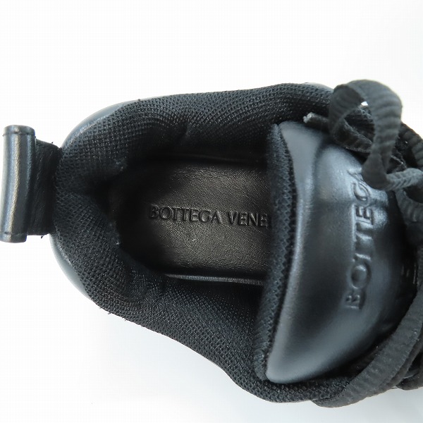 実際に弊社で買取させて頂いたBOTTEGA VENETA/ボッテガヴェネタ PILLOW SNEAKER /ピロー  スニーカー ブラック 40の画像 4枚目