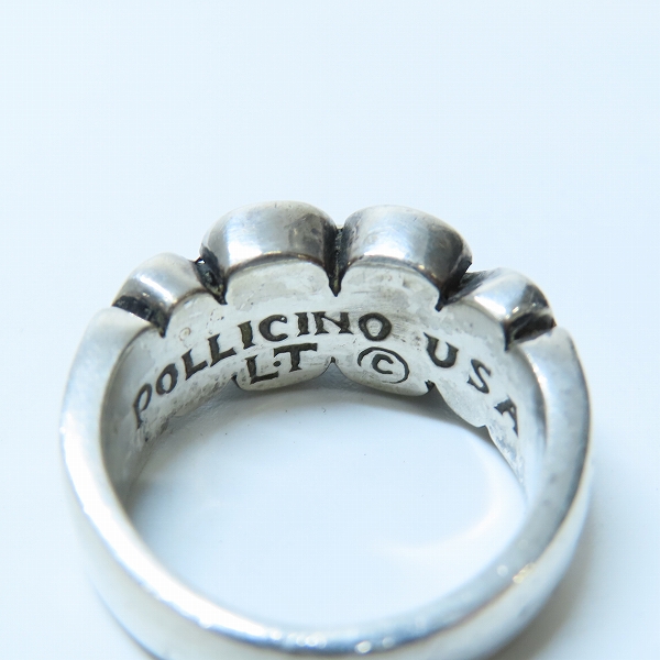 実際に弊社で買取させて頂いたLEATHERS AND TREASURES/レザーズ＆トレジャーズ Chevron Ring/シェブロンリング 18.5-19号の画像 6枚目