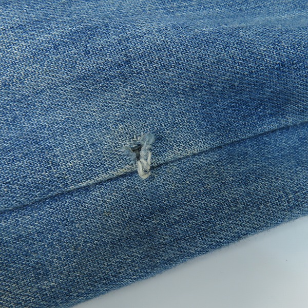 実際に弊社で買取させて頂いたLee/リー タロンジップ ヴィンテージ デニムジャケットの画像 7枚目