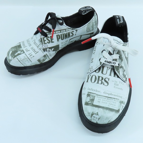 実際に弊社で買取させて頂いたDr.Martens/ドクターマーチン 1461 SEX PISTOLS 3EYE OXFORD SHOE/3ホール オックスフォード シューズ UK6