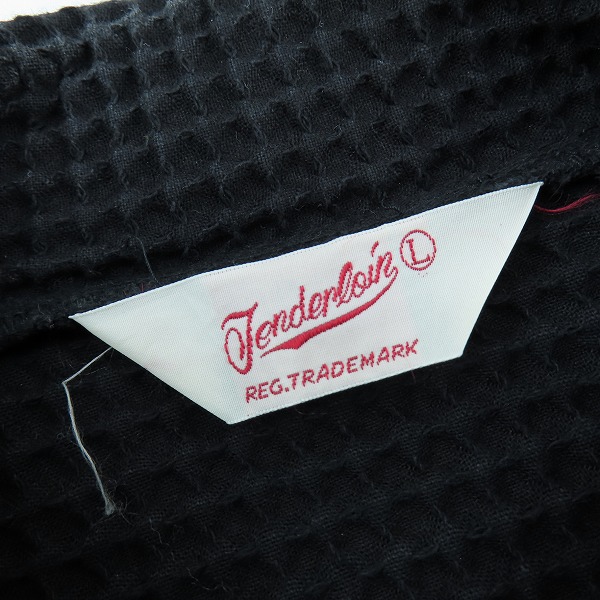 実際に弊社で買取させて頂いたTENDERLOIN/テンダーロイン 14SS T-WAFFLE JKT ZIP/ワッフル ジップアップジャケット/Lの画像 2枚目