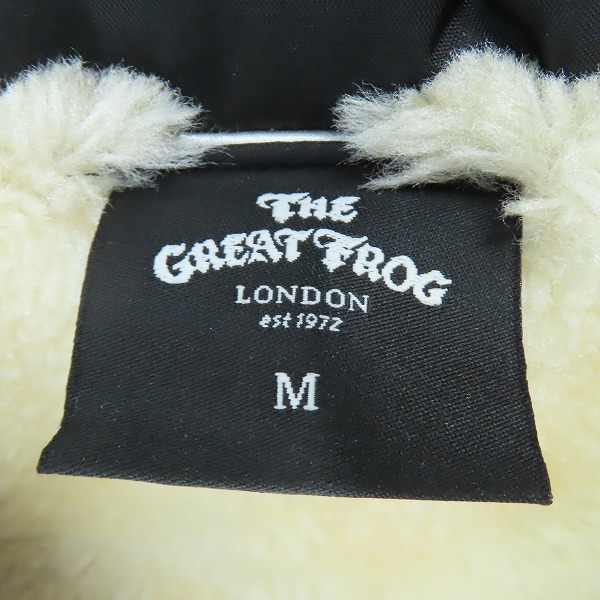 実際に弊社で買取させて頂いたTHE GREAT FROG/ザ グレートフロッグ ボアコーチジャケット/Mの画像 2枚目