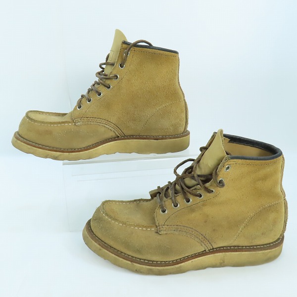 実際に弊社で買取させて頂いたRED WING/レッドウィング プリント羽根タグ/羽タグ アイリッシュセッター ブーツ/7.5の画像 3枚目