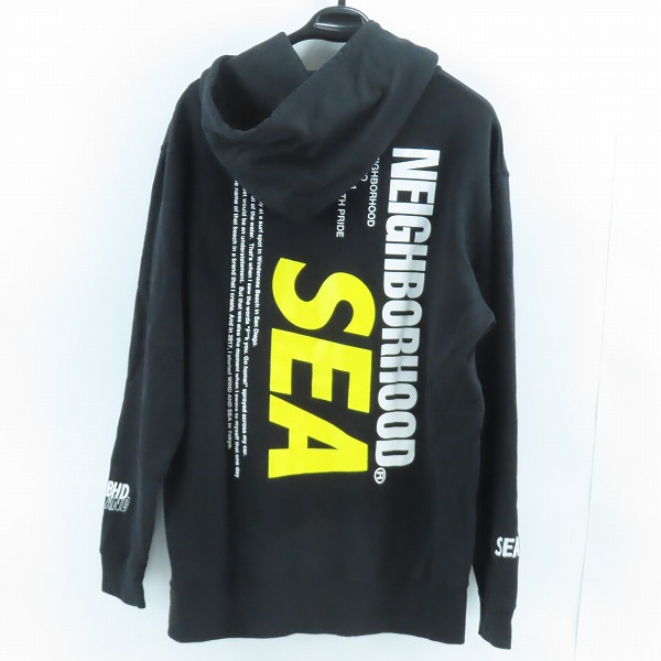 実際に弊社で買取させて頂いたWINDANDSEA×NEIGHBORHOOD/ウィンダンシー×ネイバーフッド 20SS プルオーバー パーカー 201ELWSN-CSM01S/L