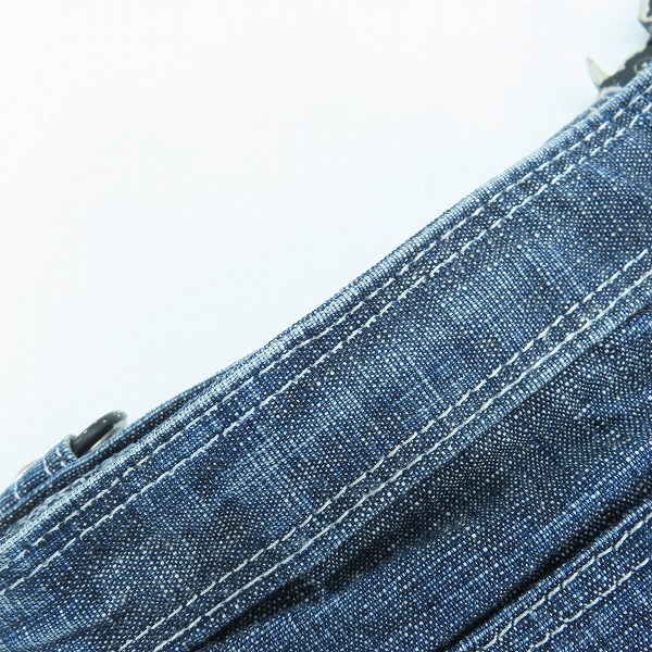 実際に弊社で買取させて頂いたPORTER/ポーター オンス デニムミニショルダーバッグ S/520-07604の画像 5枚目