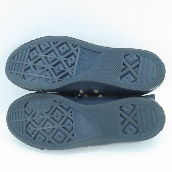 実際に弊社で買取させて頂いたCONVERSE×Nigel Cabourn/コンバース×ナイジェルケーボン ALL STAR/オールスター スニーカー N-C HI 1C1405/27の画像 2枚目