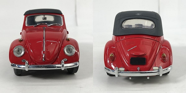 実際に弊社で買取させて頂いたFRANKLIN MINT/フランクリンミント 1/24 フォルクスワーゲン ビートル 1967 VW Beetle Cabriolet/ミニカーの画像 1枚目