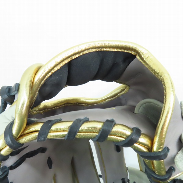 実際に弊社で買取させて頂いたRawlings/ローリングス HYPER TECK/ハイパーテック DUALPALM R2G 軟式 内野手 右投げ用 グローブ GR4FHTCN62 の画像 4枚目