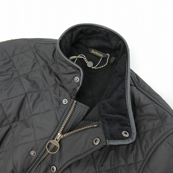 実際に弊社で買取させて頂いたBarbour/バブアー POWELL QUILT 中綿 キルティングジャケット MQU0281BK11/S の画像 5枚目