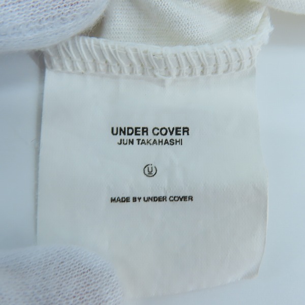 実際に弊社で買取させて頂いたUNDERCOVERISM FOR REBELS/アンダーカバーイズム  反戦Tシャツ/Mの画像 4枚目