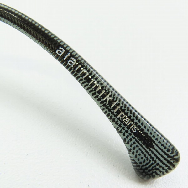 実際に弊社で買取させて頂いたalain mikli/アランミクリ フード付き ブラック サングラス/アイウェア 5018の画像 5枚目