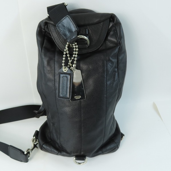 実際に弊社で買取させて頂いたCOACH/コーチ レザー ショルダーバッグ E1293-70617の画像 1枚目