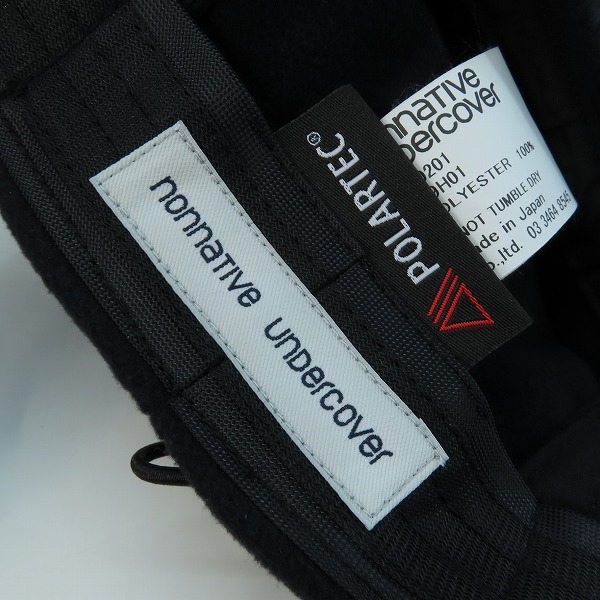 実際に弊社で買取させて頂いたUNDERCOVER/アンダーカバー MONC JET CAP キャップ UN-H0201の画像 6枚目