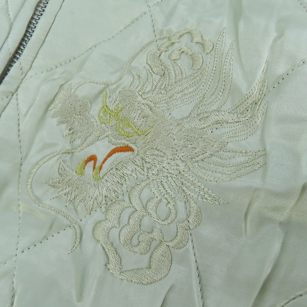 実際に弊社で買取させて頂いたTHE FLAT HEAD/フラットヘッド リバーシブル スカジャン スーベニアジャケット/Lの画像 6枚目