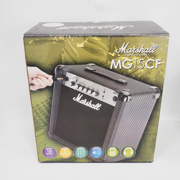 実際に弊社で買取させて頂いた★Marshall/マーシャル MG15CF ギターアンプ コンボアンプ【動作確認済】の画像 9枚目
