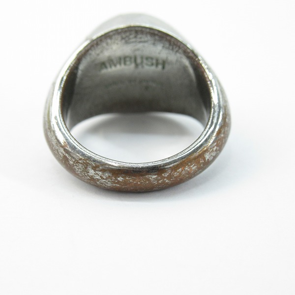 実際に弊社で買取させて頂いたAMBUSH/アンブッシュ スマイル/ロゴ リング 11号の画像 3枚目